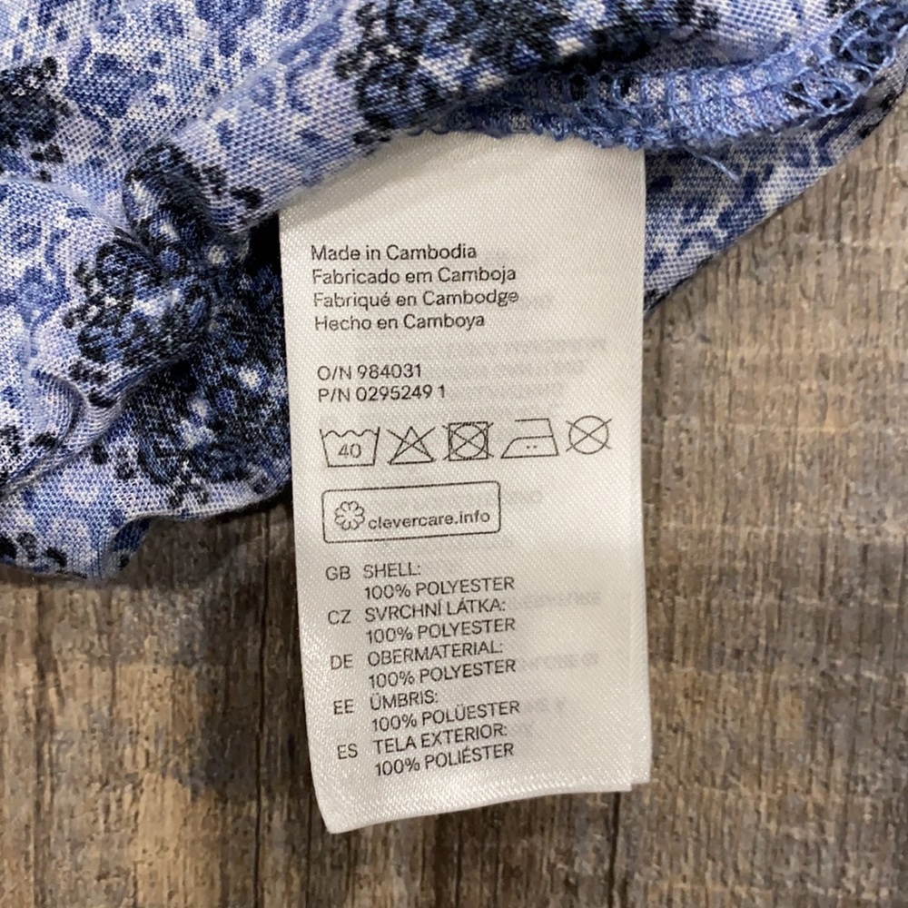 H&M Conscious blue tank top - Picture 4 of 4